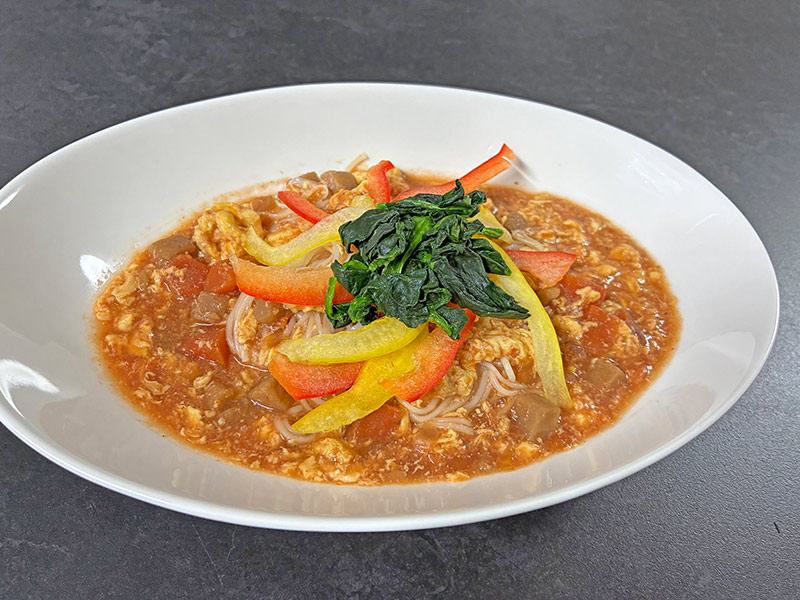 トマトそうめん Capelli ~カッペリーニ風~ 完成写真